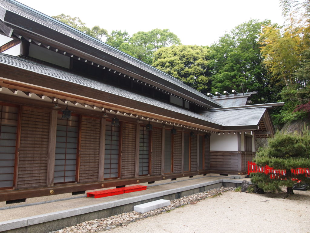 神祇大社の境内