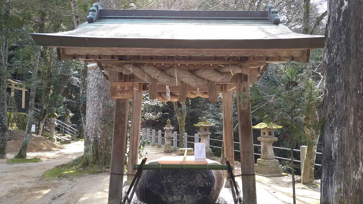 玉造湯神社の手水舎