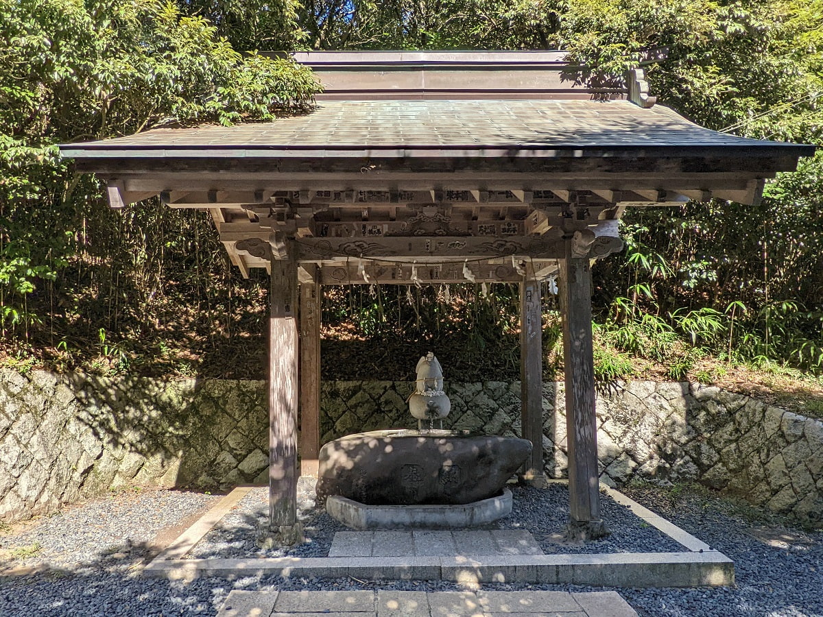 白兎神社の手水舎